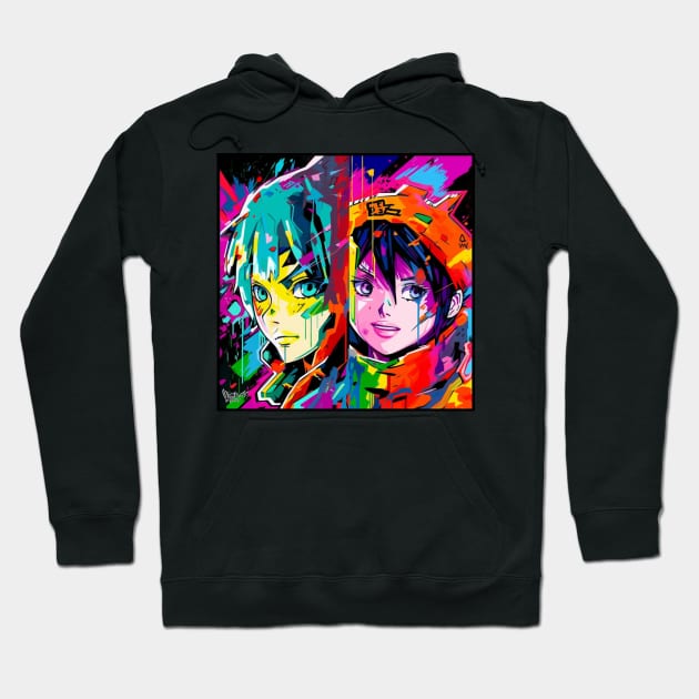 Anime Aura #20 Hoodie by verbul